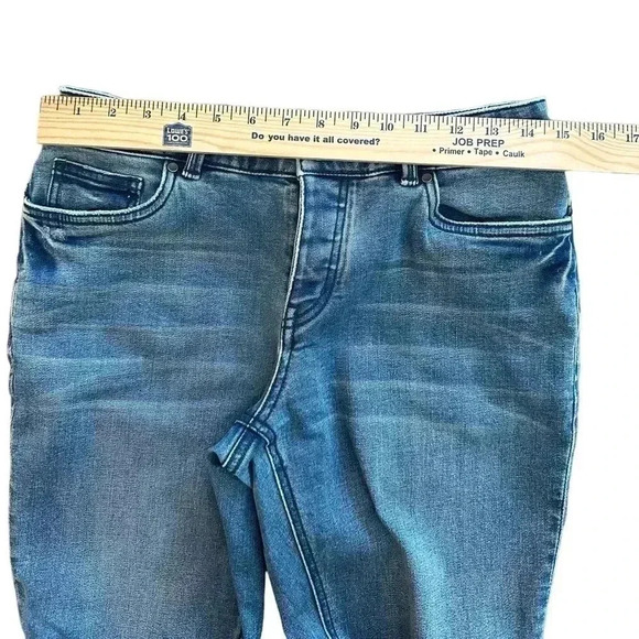 prAna Skinny Jeans Women’s Size 2 /26 Button Fly With Logo EUC - Picture 4 of 6